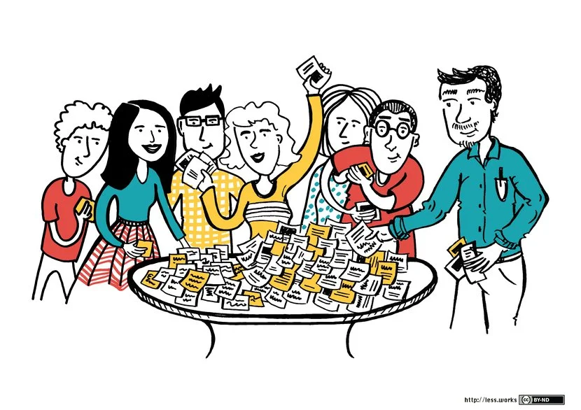 Масштабирование с помощью LeSS Huge